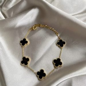 Clover Bracelet - Black
