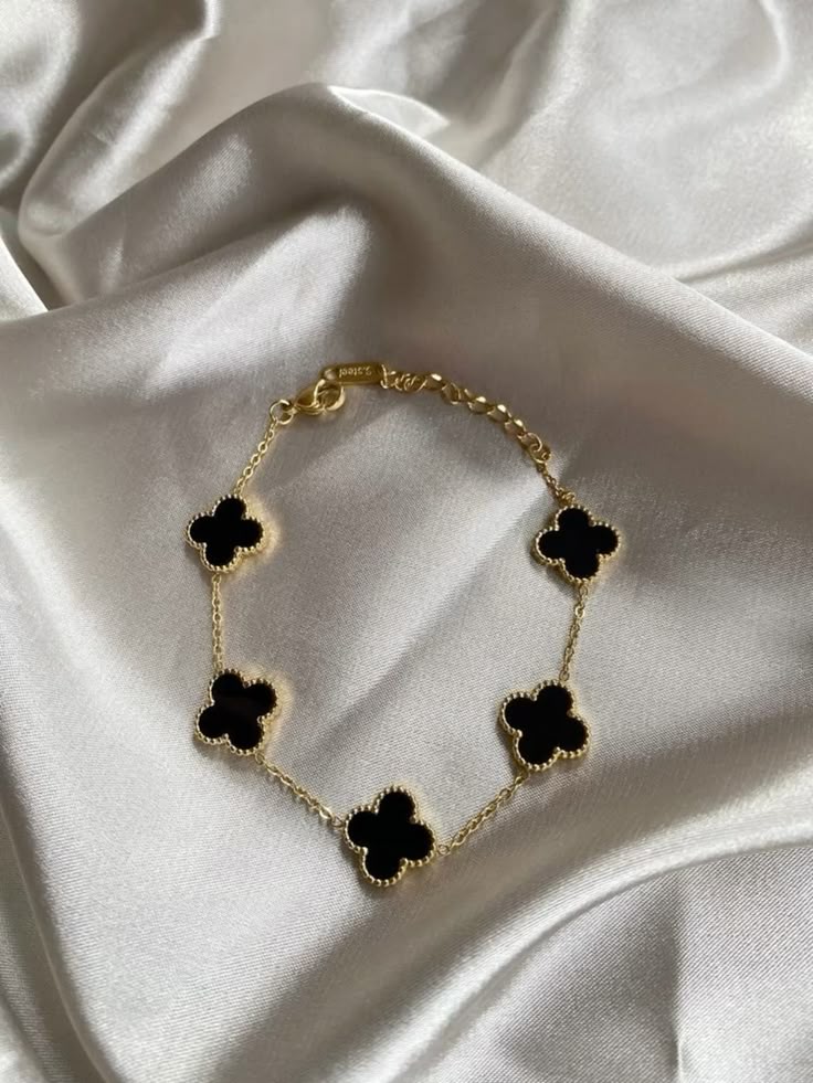 Clover Bracelet - Black