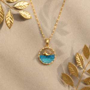 Blue Whale Ocean Necklace